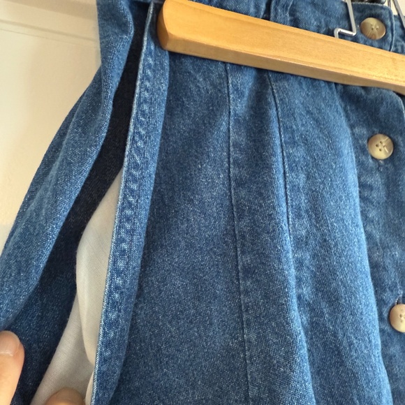 Vintage denim skirt - Picture 4 of 5